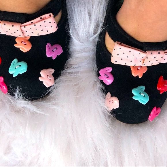 IRREG CHOICE I’m Bossy Polka Dot Bunny Mary Janes - Picture 9 of 11